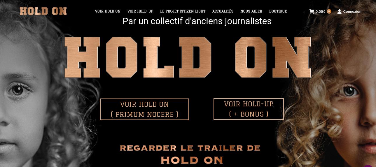 Holdon Primum Nocere, la suite du documentaire Holdup est enfin disponible à la vente ou la