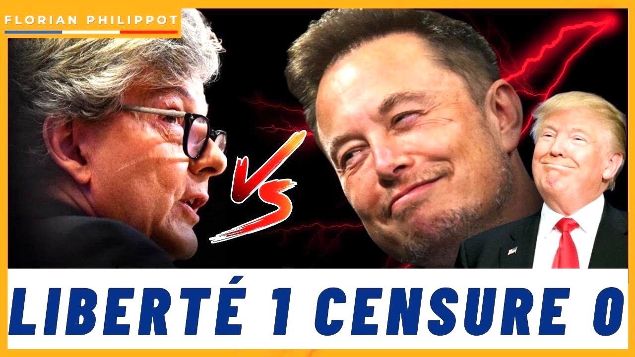 Elon Musk défonce la censure ! Le Congré américain répond à Thierry ...